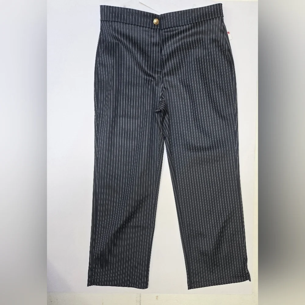 NWT Michael Kors Blue Pinstripe Dress Pants. Size 10